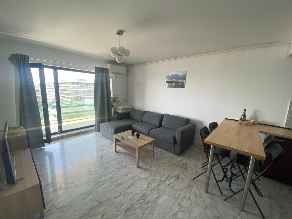 Apartament Direct La Plaja 4 Persoane Mamaia Nord Sky Sea View Apartment Navodari Luaran gambar