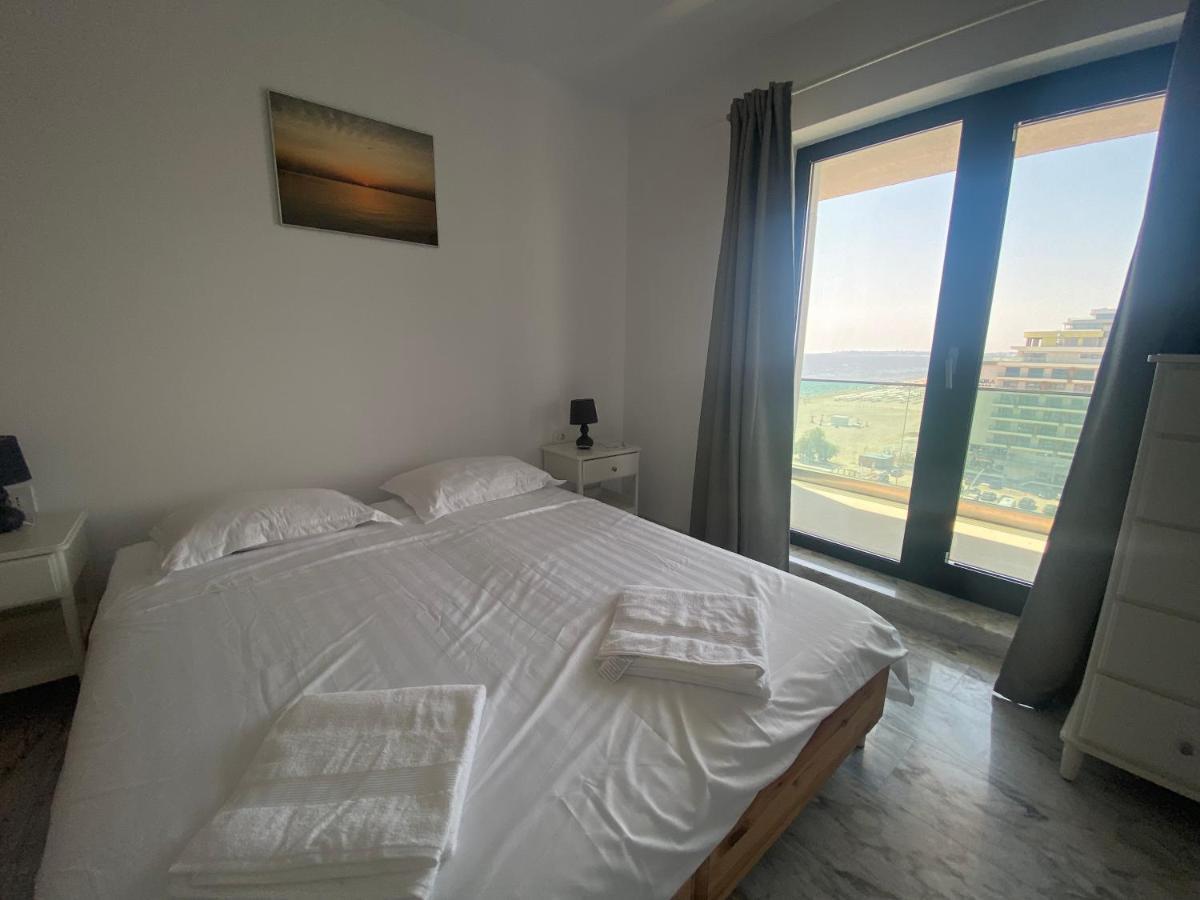 Apartament Direct La Plaja 4 Persoane Mamaia Nord Sky Sea View Apartment Navodari Luaran gambar