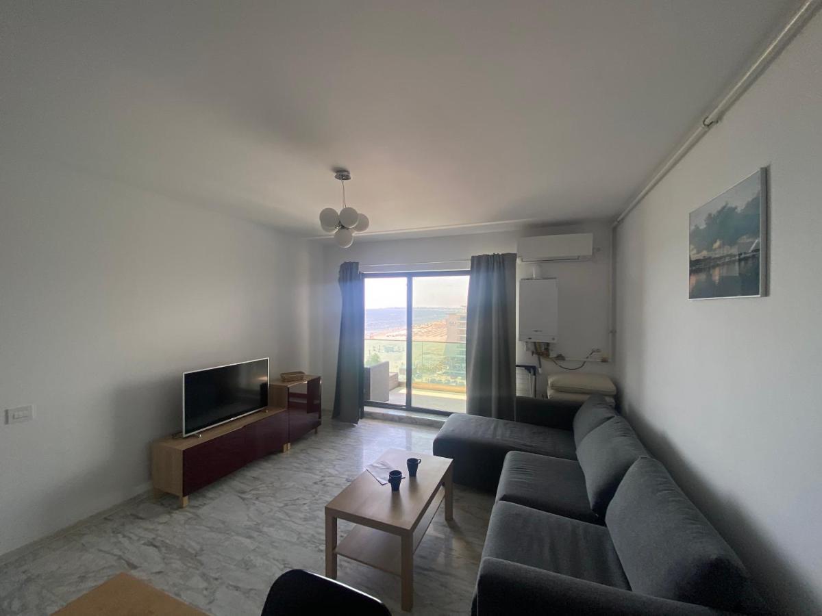 Apartament Direct La Plaja 4 Persoane Mamaia Nord Sky Sea View Apartment Navodari Luaran gambar